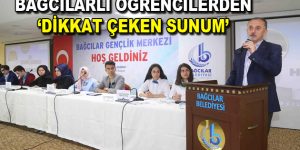 Bağcılarlı öğrencilerden ”Dikkat Çeken Sunum”