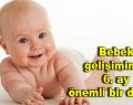 Bebek gelişiminde 6. ay önemli bir dönem