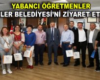 Yabancı öğretmenler Esenler Belediyesi’ni ziyaret etti