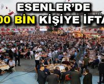 Esenler’de 200 bin kişiye iftar verilecek