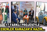 Her yıl olduğu gibi bu yılda Esenler’de Ramazan’ın keyfi bir