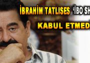 İmparator lakaplı ünlü sanatçı İbrahim Tatlıses, bir kanaldan kendisine ‘İbo