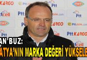 TFF 1.Lig’in lideri Evkur Yeni Malatyaspor’un Teknik Direktörü İrfan Buz,