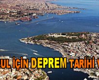 İSTANBUL İÇİN DEPREM TARİHİ VERİLDİ
