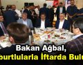 Bakan Ağbal, Bayburtlularla iftarda buluştu