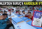ESENLER’DEN SURUÇ’A KARDEŞLİK İFTARI Esenler Belediyesi, kardeş şehri Şanlıurfa’nın Suruç