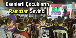 Esenlerli çocukların Ramazan sevinci