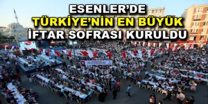 Esenler’de On Binler Aynı Sofrada Buluştu