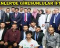 Başbakan Yardımcısı Nurettin Canikli, Giresunlu hemşehrileri ile Esenler iftar yaptı