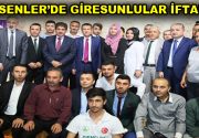 Esenler Belediyesi, Şehir İftarları buluşmasından Giresunlular bir araya gelerek hep