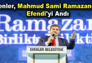 Esenler Belediyesi, Ramazan etkinlikleri kapsamında düzenlediği ve bu ülkeye önemli