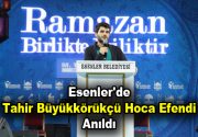 Esenler Belediyesi tarafından Ramazan ayı boyunca devam eden etkinlikler kapsamında