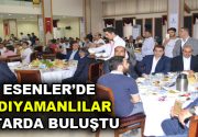Esenler Belediyesi’nin düzenlediği Şehir İftarları programında Adıyamanlılar, Esenler Dr. Kadir