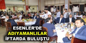 Adıyamanlılar, Esenler’de İftarda buluştu