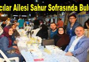 Bağcılar ailesi sahur sofrasında buluştu Bağcılar ailesi, Bağcılar Belediyesi’nin Kirazlı