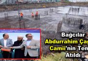 Bağcılar Abdurrahim Çağırıcı Camii’nin temeli atıldı Bağcılar Belediye Başkanı Lokman Çağırıcı’nın babasının adını taşıyan Abdurrahim Çağırıcı Camii ve Kur’an Kursu’nun