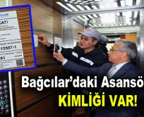 Bağcılar’daki asansörlerin kimliği var