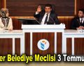 Esenler Belediye Meclisi 3 Temmuz’da…