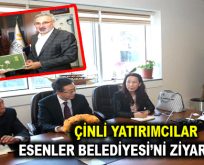 Çinli yatırımcılar Esenler Belediyesi’ni ziyaret etti