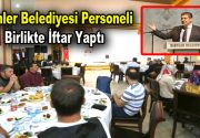 Esenler Belediye Başkanı Mehmet Tevfik Göksu, mesai arkadaşlarıyla birlikte Dr.