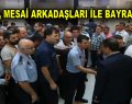 Göksu, mesai arkadaşları ile bayramlaştı