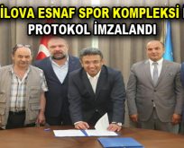 Yeşilova Esnaf Spor Kompleksi için protokol imzalandı