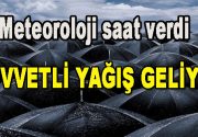 Meteoroloji vatandaşları tedbir almaları için uyardı. İstanbul’a gök gürültülü yağmur