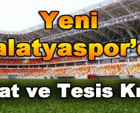 Yeni Malatyaspor’da Stat ve Tesis Krizi