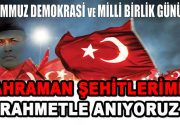 Kanlı 15 Temmuz darbe girişimin üzerinden tam 1 yıl geçti.