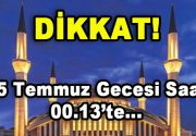Dikkat! 15 Temmuz gecesi 90 bin camide minarelerin ışıkları sönmeyecek