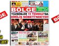 BÖLGE GAZETESİ , YIL:17 , SAYI: 164 , ”AĞUSTOS-2017”