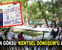 Başkan Göksu ”Kentsel Dönüşüm”ü anlattı