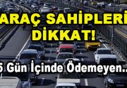 Araç sahipleri dikkat! HGS cezaları araç sahiplerine gönderildi. PTT A.Ş,
