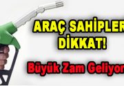 Araç sahipleri dikkat! Bu gece depoları doldurun, büyük zam geliyor…