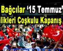 Bağcılar ’15 Temmuz’ Etkinlikleri Coşkulu Kapanış Yaptı