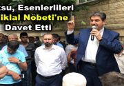 Esenler Belediye Başkanı Mehmet Tevfik Göksu, Sondurak Camii’nde vatandaşlarla birlikte