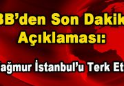 İBB’den Son Dakika Açıklaması: ‘Yağmur İstanbul’u Terk Etti’ İstanbul Büyükşehir