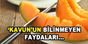 ‘Kavun’un Bilinmeyen Faydaları…