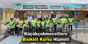 Küçükçekmecelilere bisiklet kursu hizmeti