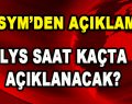 ÖSYM açıkladı!LYS Sonuçları Bugün Saat Kaçta Açıklanacak?