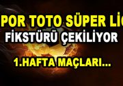 Spor Toto Süper Lig Fikstürü Çekiliyor… Spor Toto Süper Lig