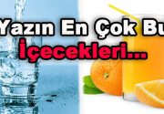 Yazın en çok bu içecekleri için Tüm yurdu etkisi altına
