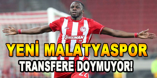 Yeni Malatyaspor Transfere Doymuyor!