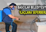 “Kamu kurumlarında ilaçlama seferberliği” Bağcılar Belediyesi hava sıcaklarının giderek artmasıyla