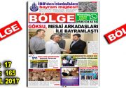 BÖLGE GAZETESİ , YIL:17 , SAYI: 165 , ”EYLÜL-2017” 17