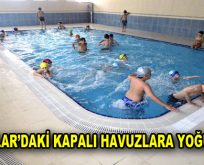 Bağcılar’da kapalı yüzme havuzlarında 600 bin kişi yüzdü