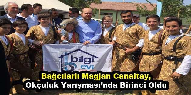 Bağcılarlı Magjan Canaltay, Okçuluk Yarışması’nda birinci oldu