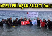 Engeliler Saros’ta tüplü sualtı dalışı yaptı. Bağcılar Belediye Başkanı Lokman