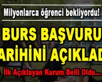 Milyonlarca Öğrenci Bekliyordu! Burs Başvuru Tarihini Açıkladı!