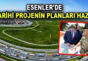 TARİHİ PROJENİN PLANLARI HAZIR Esenler Belediye Başkanı M. Tevfik Göksu,
